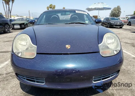2000 Porsche Boxster from USA, damaged, VIN WP0CA2989YU622129